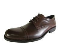 Steve Madden Mens Scarpe Oxford In Pelle Minted, Marrone, US 9.5