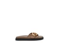Steve Madden Mistify Sandals Taupe Suede Taglia: 40 | Infradito Outlet | Donna | Nero