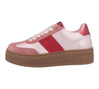 Steve Madden Moxy Sneaker Low Top Donna Sportschuhe in Pelle con Lacci