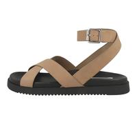 Steve Madden My Bestie Sandali Donna Neri In Pelle Con Cinturino