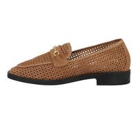 Steve Madden Nafisa Mocassino Piatto Donna Slipper in Pelle Camoscio Tan