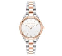Steve Madden Orologio da donna, Bianco/Bicolore