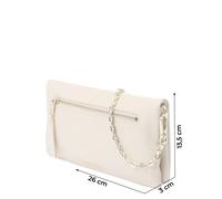 STEVE MADDEN Pochette 'Bluckie' bianco lana Donna - Abbigliamento - Occasioni - Matrimonio - Per la madre della sposa - Scarpe e accessori - Pochette STEVE MADDEN One Size