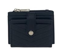 Steve Madden Portafoglio Hayden, Nero trapuntato con argento, Taglia unica, Hayden