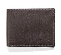 Steve Madden Portafoglio in Pelle RFID con capacità aggiuntiva e Tasca a ribalta, Marrone (venature Lisce), Taglia Unica Uomo