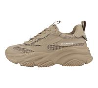 Steve Madden Possession-E Sneaker Low Top Donna Sportschuhe Beige 39 40