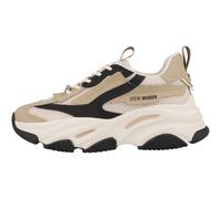 Steve Madden Possession-E Sneaker Low Top Donna Sportschuhe Beige 39 40