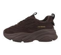 Steve Madden Possession-eSteve Madden Sneakers Basse da Donna, Nero Fumo, 41