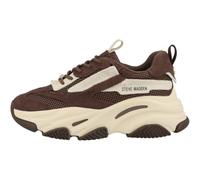 Steve Madden Possession-eSteve Madden Sneakers Basse da Donna, Nero Fumo, 41