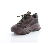 Steve Madden Possesso, Scarpe da Ginnastica Donna, Marrone Scuro, 40 EU