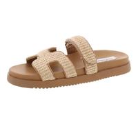 Steve Madden Sandali da donna Mayven scorrevoli, Rafia naturale, 37 EU