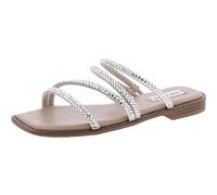 Steve Madden Sandalo da donna senza lacci, Strass, 39 EU