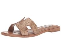 Steve Madden Sandalo Hadyn Donna, Strass bronzo, 37 EU