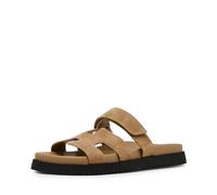 Steve Madden Sandalo Mayven Slide Donna, Nabuk marrone chiaro, 39 EU