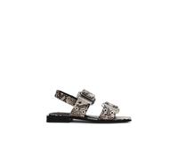 Steve Madden Saria-e Sandals Lt. Beige Snake Taglia: 41 | Infradito Outlet | Donna | Marrone