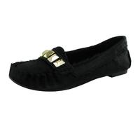 Steve Madden Scarpe Piatte Slip-On Mistro-L Da Donna, Pony Nero, US 7.5