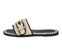 Steve Madden Seabreeze Sandali Donna Nero Slip-On In Sintetico