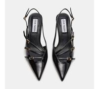 Steve Madden Slingback effetto vernice con cinturini e tacco 5,5 cm
