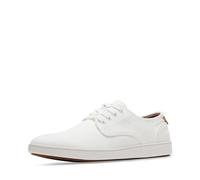 Steve Madden Sneaker da Uomo Fenta, Lino Bianco, 45 EU