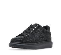 Steve Madden Sneaker Icebox Uomo, Strass Neri, 45 EU