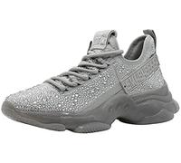 Steve Madden Sneaker Maxima Donna, Grigio, 36 EU