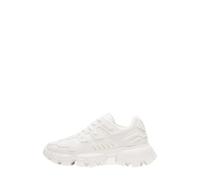Steve Madden Sneaker Ponce Uomo, Bianco, 44 EU