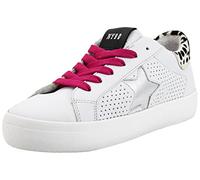 Steve Madden Sneaker Starling Donna, Rosa/leopardo., 38 EU