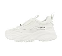 Steve Madden Sneakers Basse Possession-E da Donna, Bianche, 42
