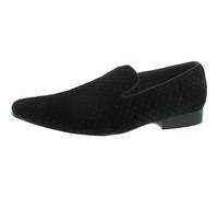 Steve Madden sollevato, Nero (Black Velvet), 44 EU