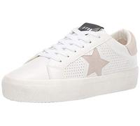 Steve Madden StarlingSneaker Donna, Colore: Bianco e Multicolore., 6 UK