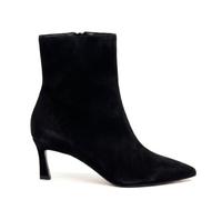 Steve Madden Stivaletto LULAH - Black Suede | Tacco a Spillo, Punta Affusolata, Chiusura con Zip, Colore Nero, Stile Moderno