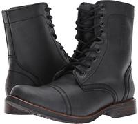 Steve Madden Stivali da uomo Troopah-c, Pelle nera., 46 EU