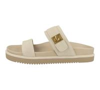 Steve Madden Take-TWO Sandali Donna Slip-On Riemchen Marroni in Pelle
