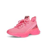 Steve Madden Women's Maxima Sneaker, Pink Rhinestone, 37-38 EU