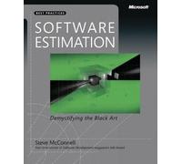 Steve McConnell Software Estimation (Tascabile) Developer Best Practices