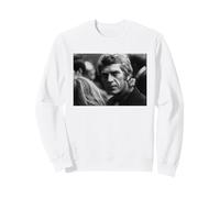 Steve McQueen Il Grande Attore di Fuga e Motociclista 1969 Felpa
