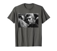 Steve McQueen Il Grande Attore di Fuga e Motociclista 1969 Maglietta