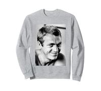 Steve McQueen King Of Cool Di Julian Wasser Felpa