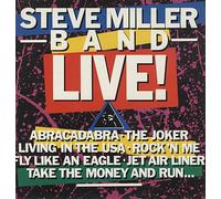 Steve Miller Band Live! 1983 UK vinyl LP MERL18