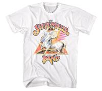 Steve Miller Band - Logo Vintage E Pegaso - Classici Americani - Bianco Solido A
