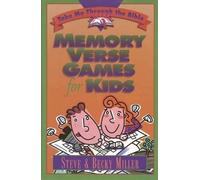 Steve Miller Becky Miller Memory Verse Games for Kids (Tascabile)