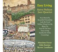 Steve Nelson Jazz Quartet CD "Easy Living" Paper Sleeve Japan OBI NUOVO