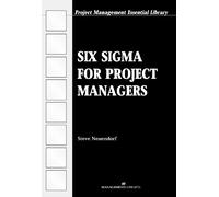 Steve Neuendorf Six Sigma for Project Managers (Tascabile)