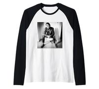 Steve Norman Sax di Spandau Ballet Chris Duffy Fotografia Maglia con Maniche Raglan