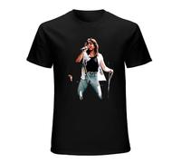Steve Perry O-Neck 100% Cotton Short Sleeve Unisex T-Shirt M