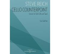 Steve Reich Cello Counterpoint (Tascabile)