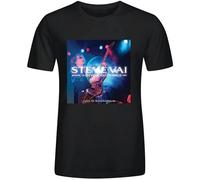 Steve Vai Where Other Wild Things Tee Shirts for Men Black S