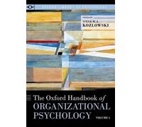 Steve W.J. Kozl The Oxford Handbook of Organizational Psychology, Vo (Tascabile)
