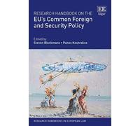 Steven Blockman Research Handbook on the EU’s Common Foreign (Copertina rigida)