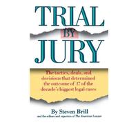 Steven Brill Trial by Jury (Tascabile)